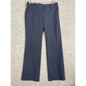 LOFT Marisa Trousers Navy Tweed Dress Pants‎ Womens Size 6 Career